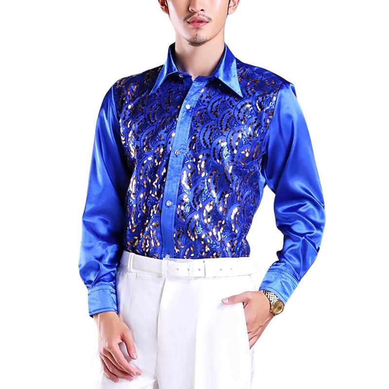 Chemise Disco Homme Années 70 – Édition Retro Groove.