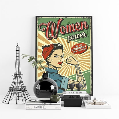 Affiches pin-up style rétro années 50 – Édition Vintage Glam.