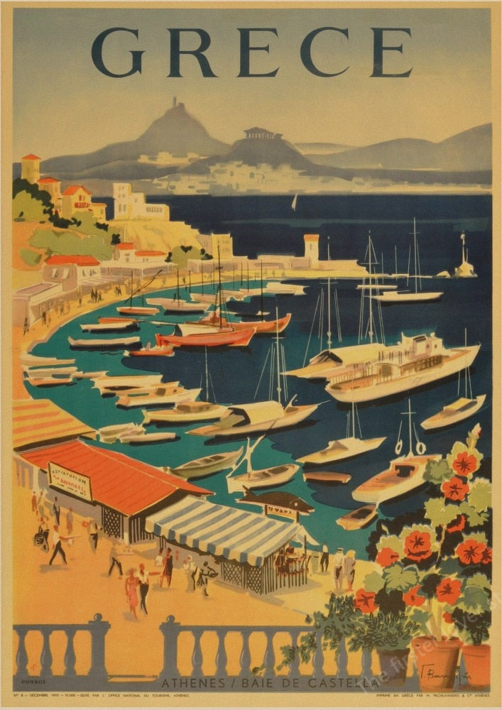 Affiche Travel Années 70 – Édition Retro Vibes.